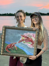 Load image into Gallery viewer, "The Crawtion of Adam" original painting