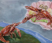 Load image into Gallery viewer, "The Crawtion of Adam" original painting