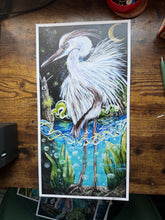 Load image into Gallery viewer, "Night Lights" paper print