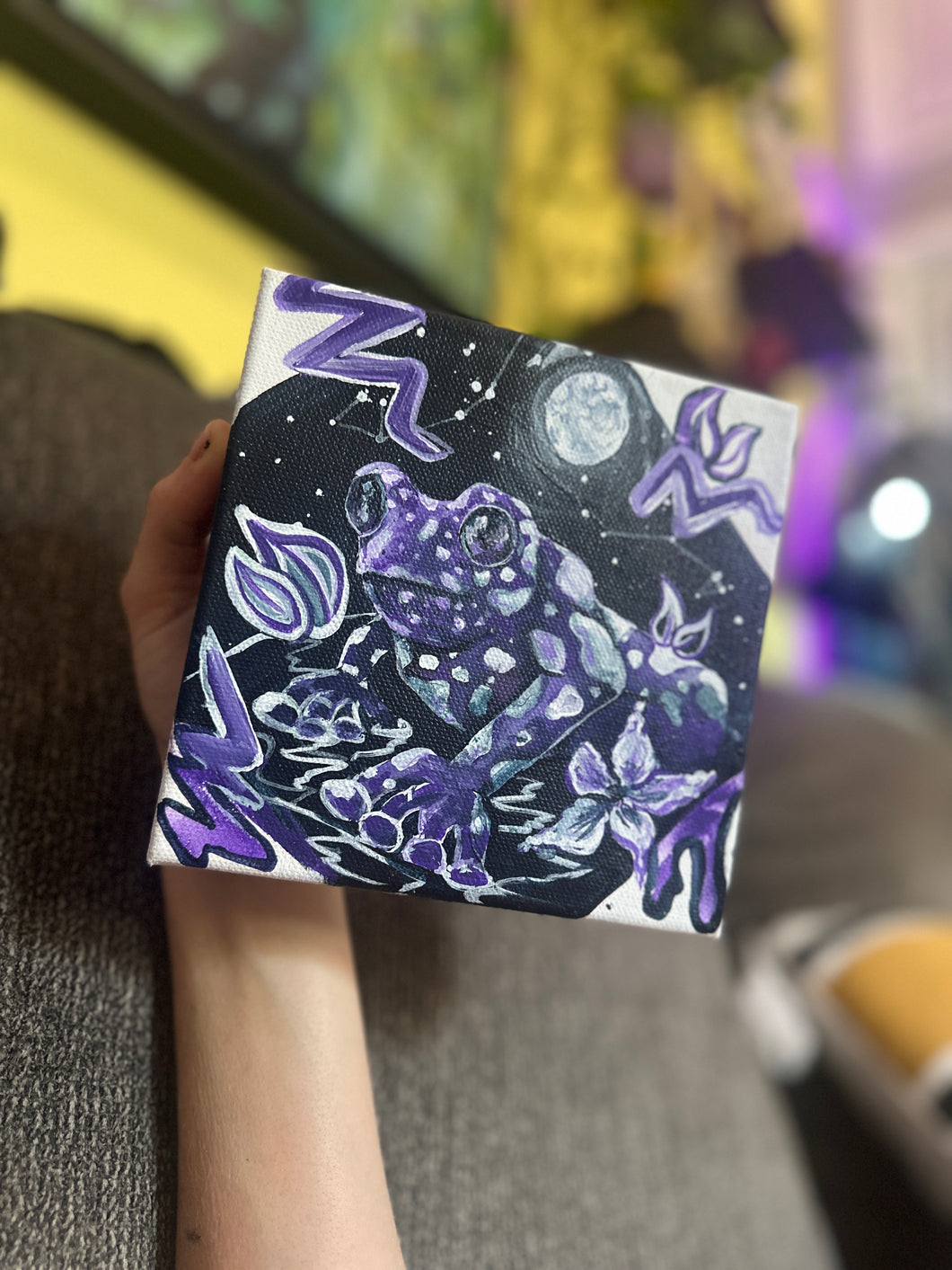 Purple moon Frog Mini