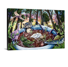 Load image into Gallery viewer, "Super Bowl of Gumbo" canvas print- MULTIPLE SIZES