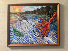 Load image into Gallery viewer, "Where the Crawdads Ski" Collaboration with Erika Moore