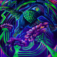 Load image into Gallery viewer, "Astronomically Abundant" UV version Canvas print