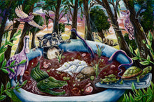 Load image into Gallery viewer, "Super Bowl of Gumbo" canvas print- MULTIPLE SIZES