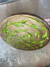 Load image into Gallery viewer, Vine Swirl Painted Lazy Susan